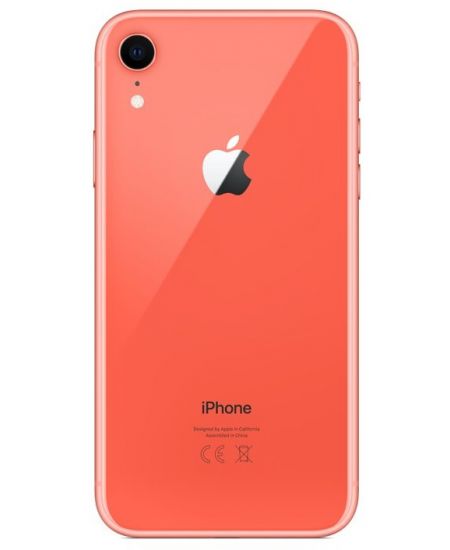 iPhone XR 64 ГБ коралловый задняя крышка